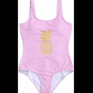 One piece pineapple swimsuit
